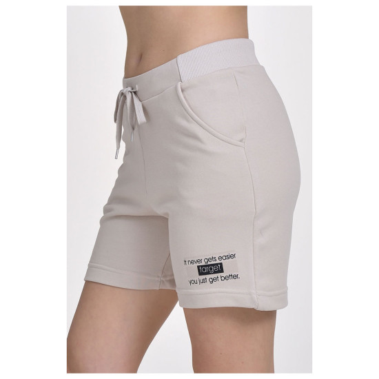 Target Γυναικείο σορτς Bermuda Shorts French Terry "Better"